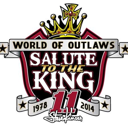 20-Time World of Outlaw Sprint Series Champion, 12-Time Knoxville Nationals Champion... 'The King' of the Outlaws #KingKinser