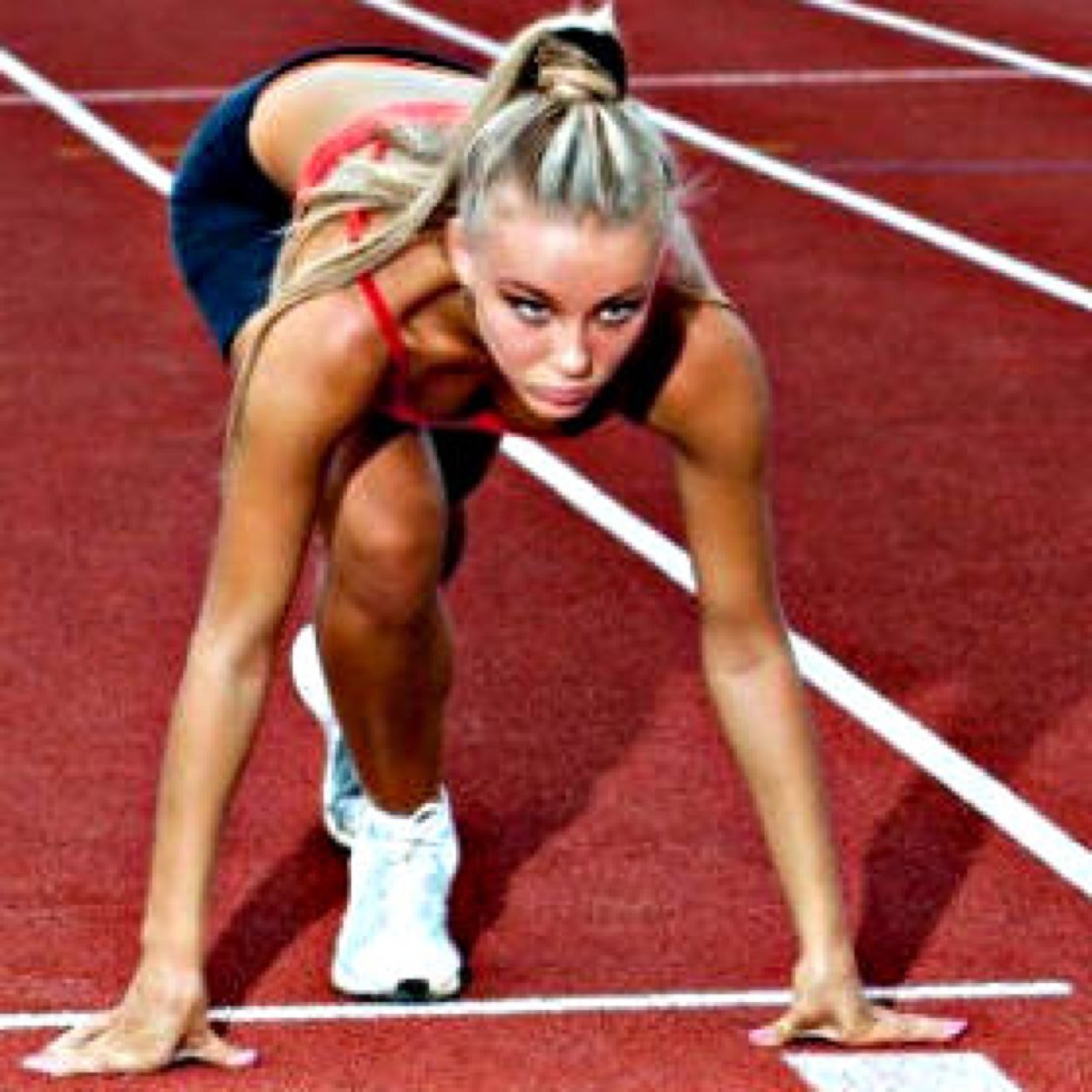 just your everyday girl track runner