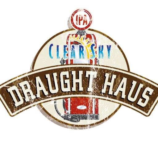 Clear Sky Draught Haus has over 75 different beers to choose from while you chow down on delicious pub fare! Come in today!