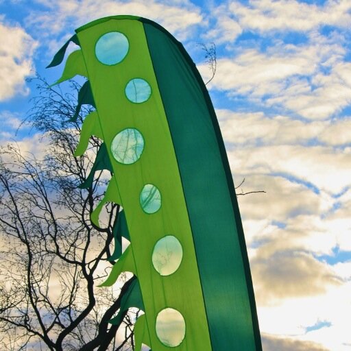 We design, make and hire fabulous flags for weddings, events and festivals.