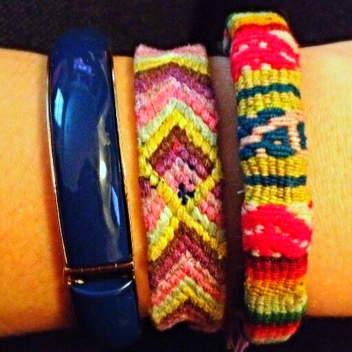 Eco- friendly fashionista.