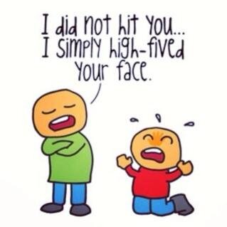 It's so awkward....