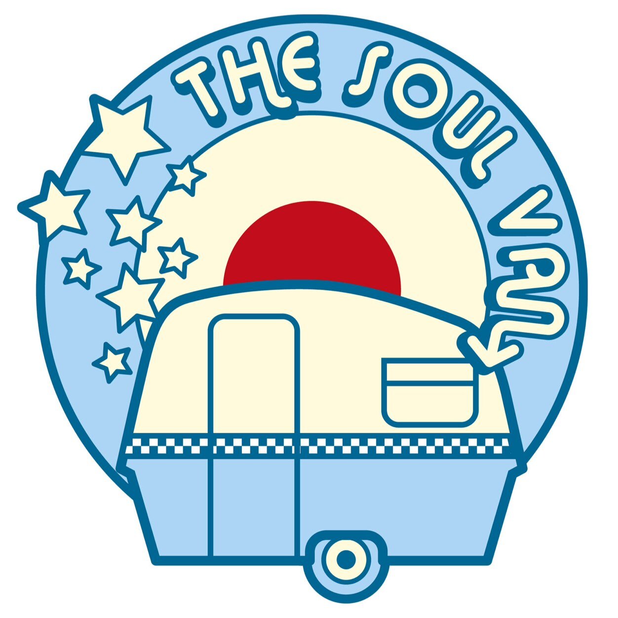 A street food vendor, offering fantastic tasty food  from around the world served from our northern soul retro caravan.