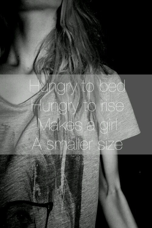 I just want to be skinny