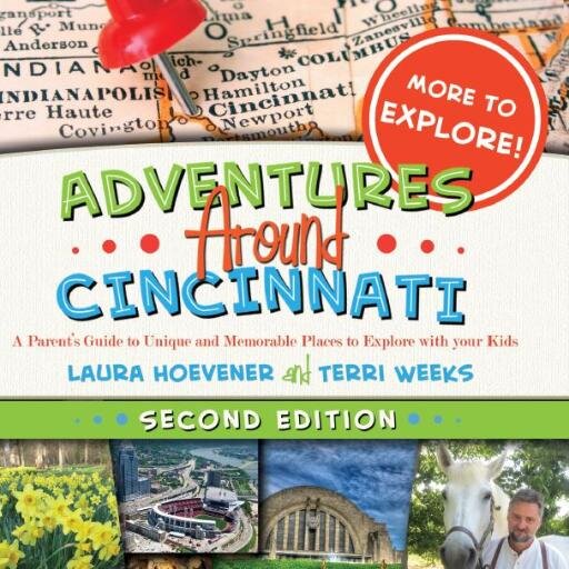 Authors of Adventures Around Cincinnati, searching for all things fun and memorable for families. 2nd edition available on our website, local stores and Amazon.