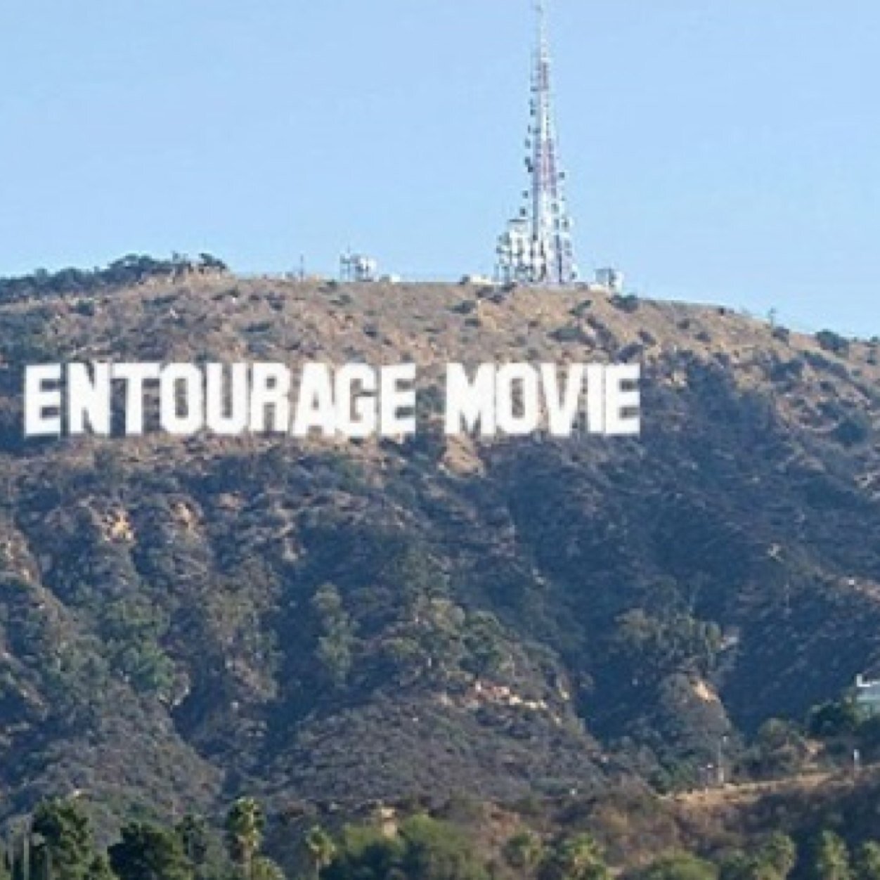 Official Entourage The movie , make up and hair department . Julie kristy & Raissa Patton reporting for duty. Good luck twitter.