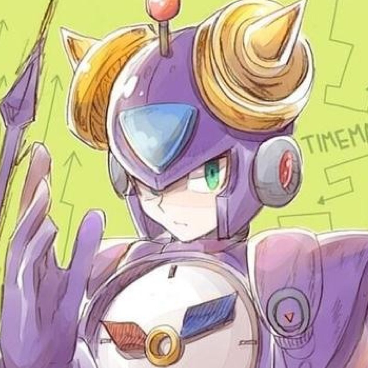 Oh, ho, ho! It seems your time has ran out, hasn't it? I rule over the very fabric of time! I must be perfect... And always on time! [#MMRP/#Multiverse]