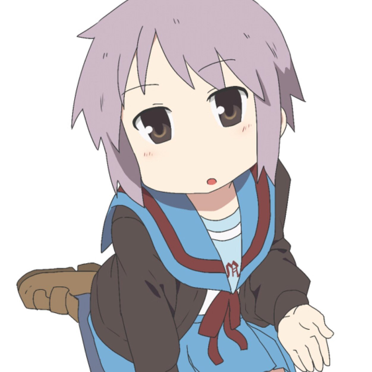 I am a Humanoid Interface created by the DITE to monitor Haruhi Suzumiya. I like to read. I am the 3rd member of the SOS Brigade. #OccasionallyAbridged