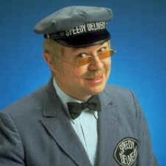 Hey speedy delivery to you. Here to make sure you get your mail speedy. #MrRogersNeighborhood #RP