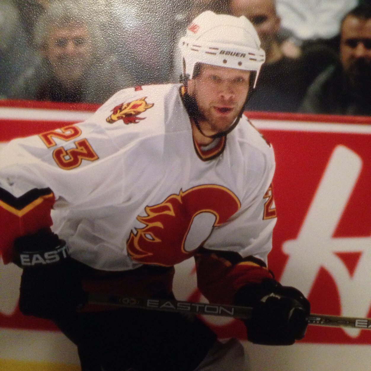 Retired NHL player. Selling the Green Iron at Western Sales.
