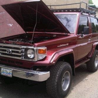 Toyota perdido en Pto. Ordaz.