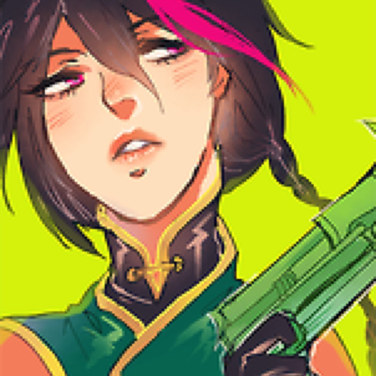Sometimes silence is the best answer. Team JNPR's stealth. Nore's companion.