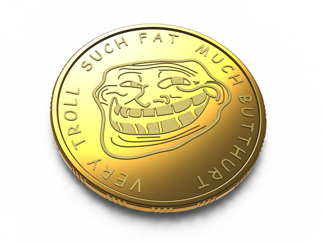 TrollCoins's profile picture. TrollCoin, the only currency for Trolls.