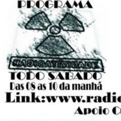 programa Rádio atividade no ar todos os sábados das 08 as 10 hs na regional fm 87,7