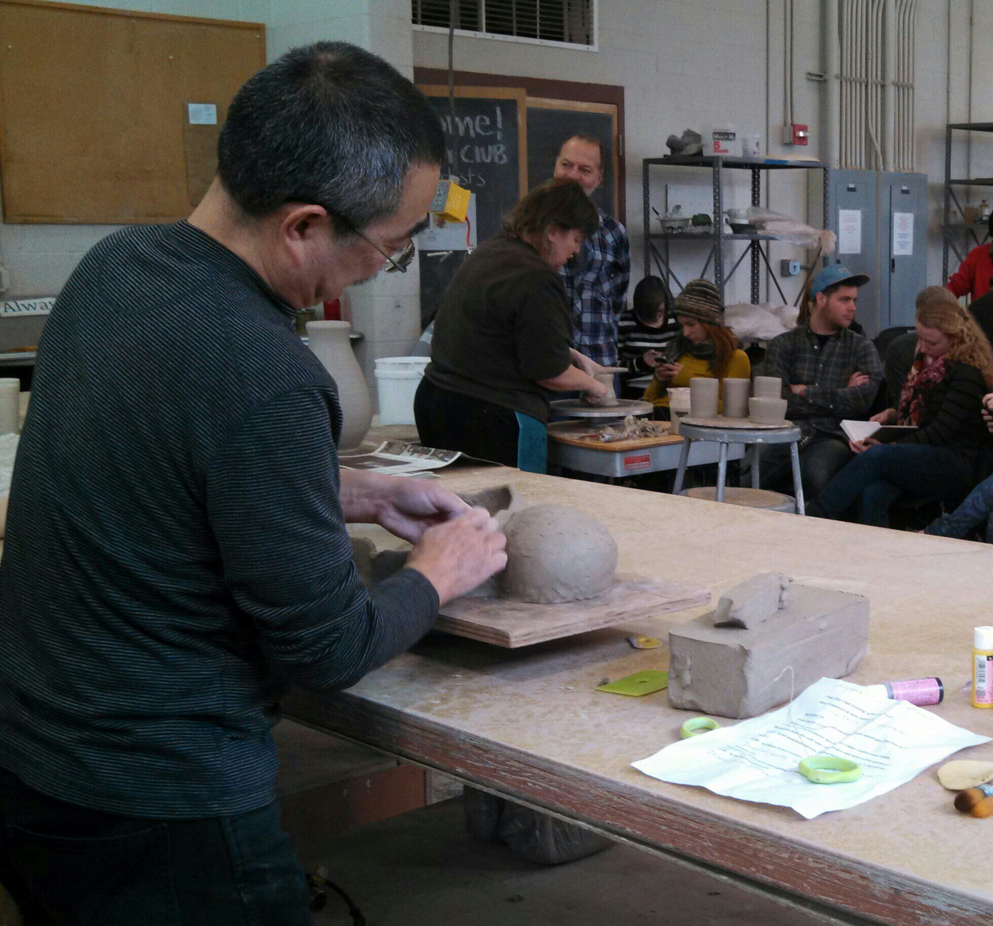 University of Nebraska-Lincoln ceramic students organization.