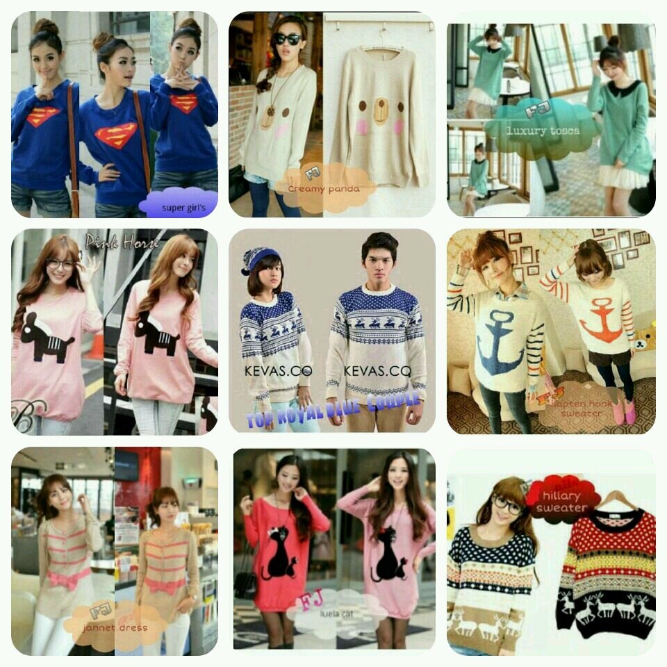 Jual Sweater Rajut | Wall Sticker | Berkualitas | Mau Pesan??? Langsung DM atau Invite Pin BB: 74E03351 | Whatsapp: 089636030317 Cek FAV yuk u/ koleksi
