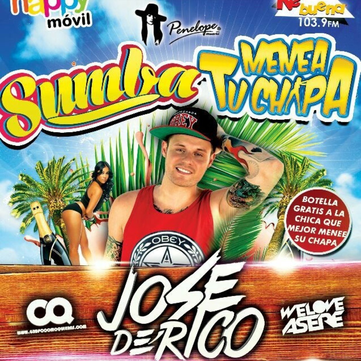 ¡La mejor fiesta de música comercial, reggaeton y electrolatino! El próximo sábado 1 de febrero celebramos nuestra segunda fiesta en la sala Penélope de Madrid.