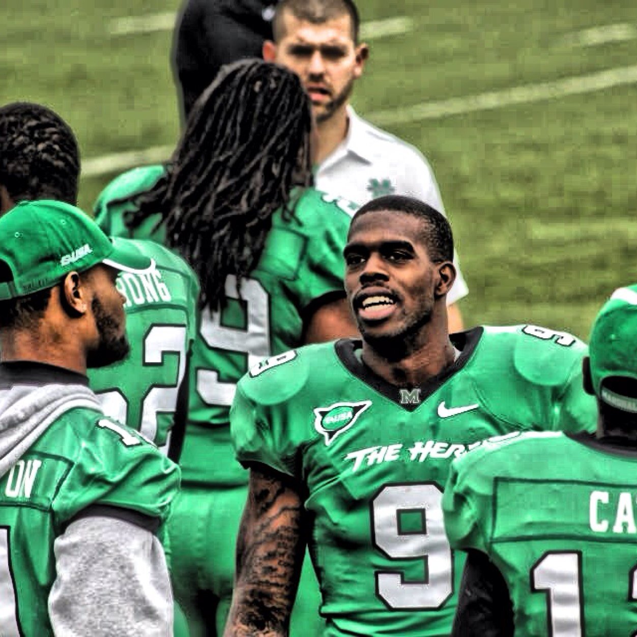 Pahokee Fl, Marshall University Wide Receiver #9 MuckCity IG Antavius_Wilson9