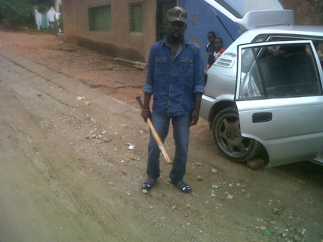Loves life, Allah! Serves Africa in uniform!