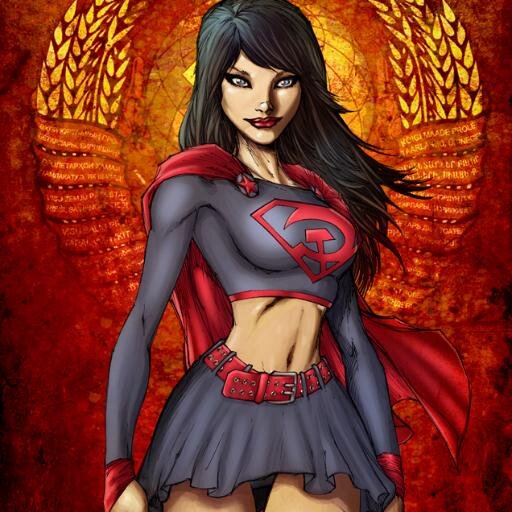 Supergirl who's ship landed in Russia and is bad. #Single #Injustice #DCOwns