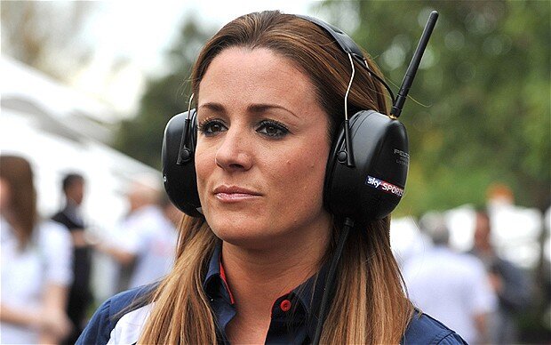 Fake Sexy Sky F1 Reporter
