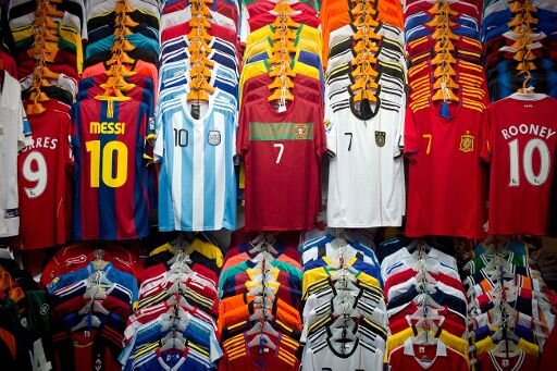 Distribuidor de camisetas de futbol, NBA y NFL. 
CALIDAD, BUEN SERVICIO Y LOS MEJORES PRECIOS