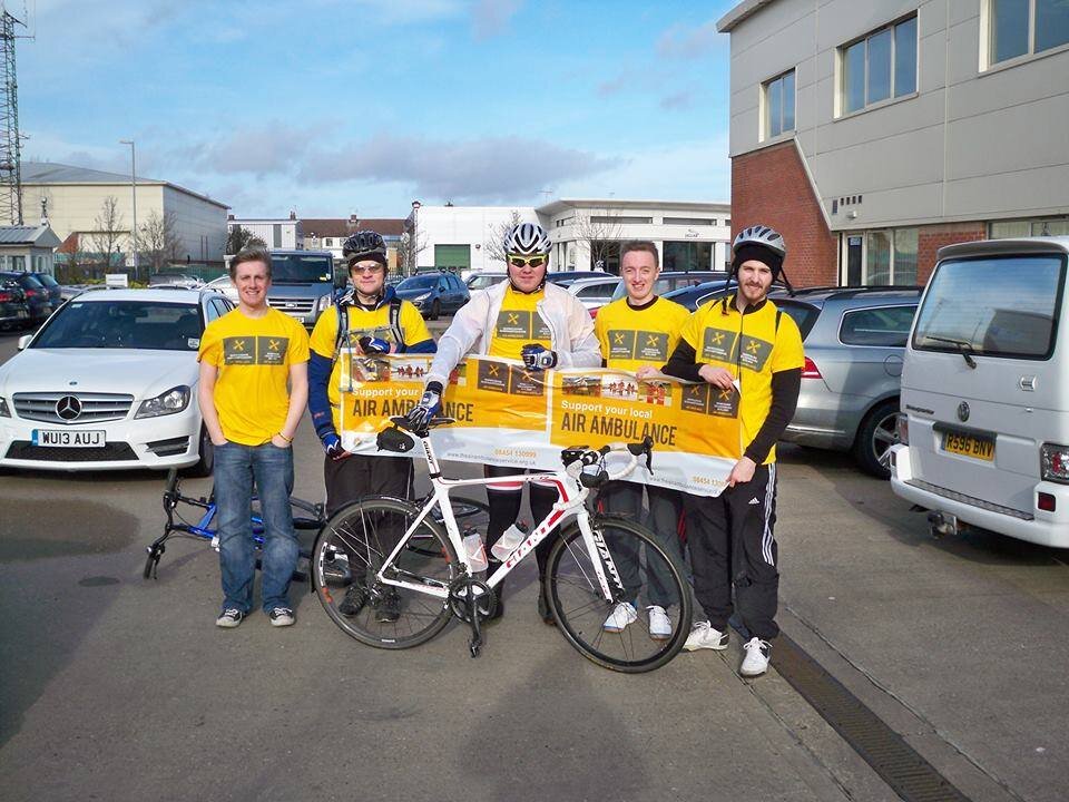 We are a team of 9 Apprentices raising awareness of Apprenticeships, and raising money for Warwickshire and Northampton air ambulance.