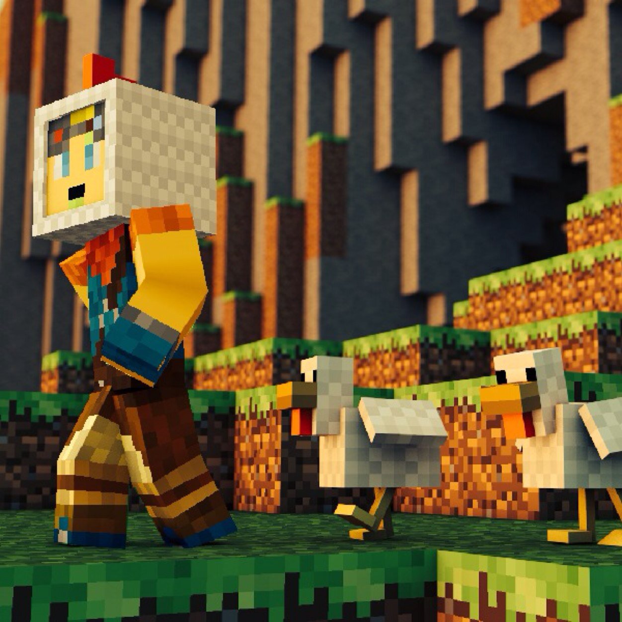 I play minecraft and do youtube my youtube is CraftersLogic720 Subscribe :D