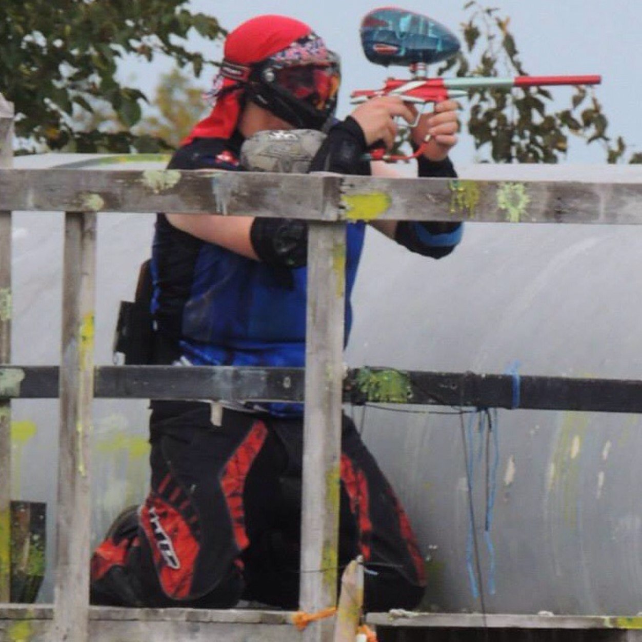 Sports fan from the Borough. Paintballer with Picton Fusion paintball team.