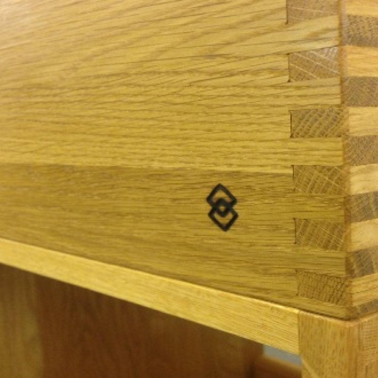 Creating solid wood Vinyl record storage.