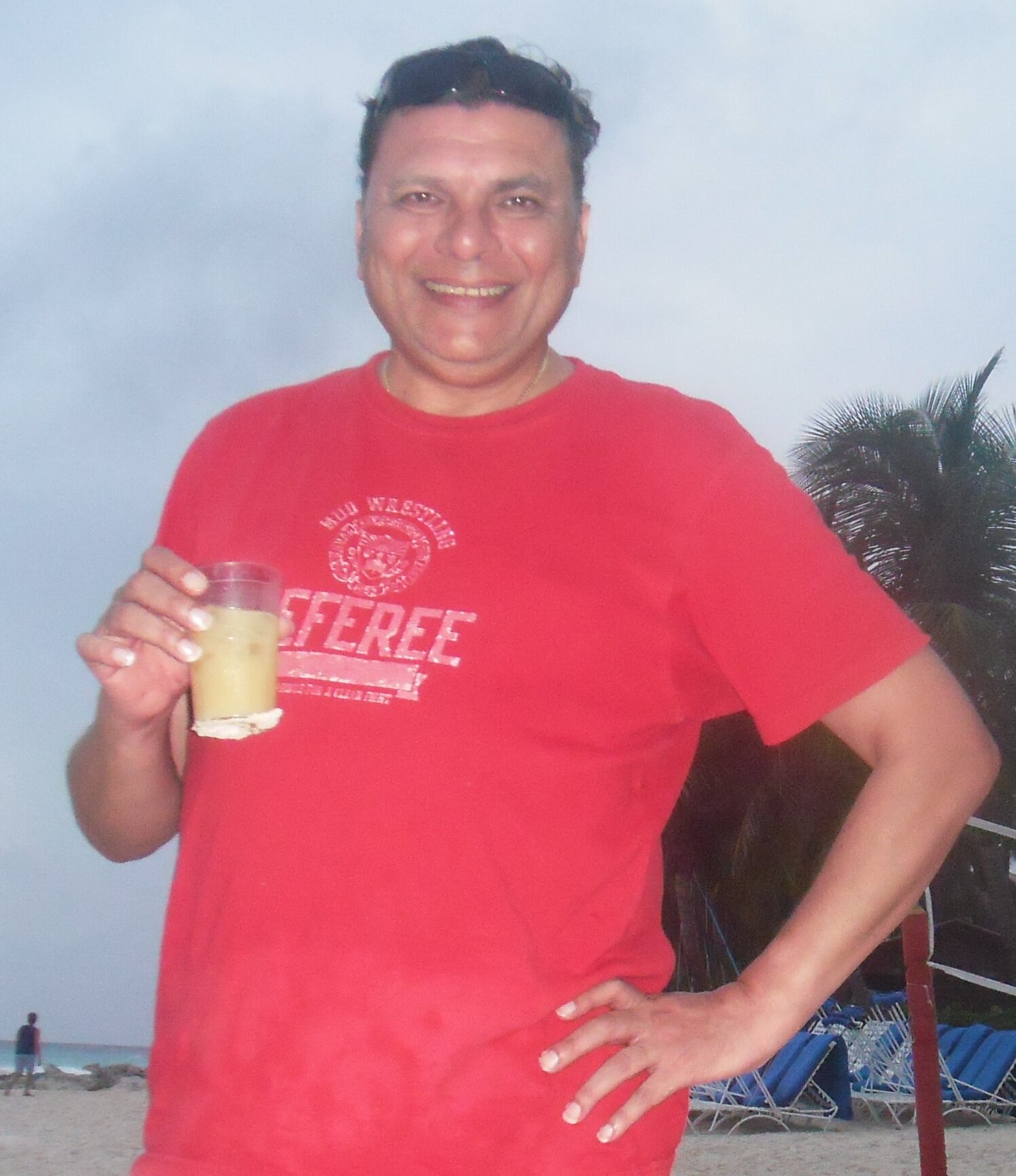 A British American Football head coach who plays chess to county standard and golf to a poor standard.
