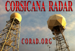 Corsicana Radar - CORAD
Weather for the Corsicana, Navarro County area as well as all North Texas.
Live Streaming video, live radar, lightning, and more.