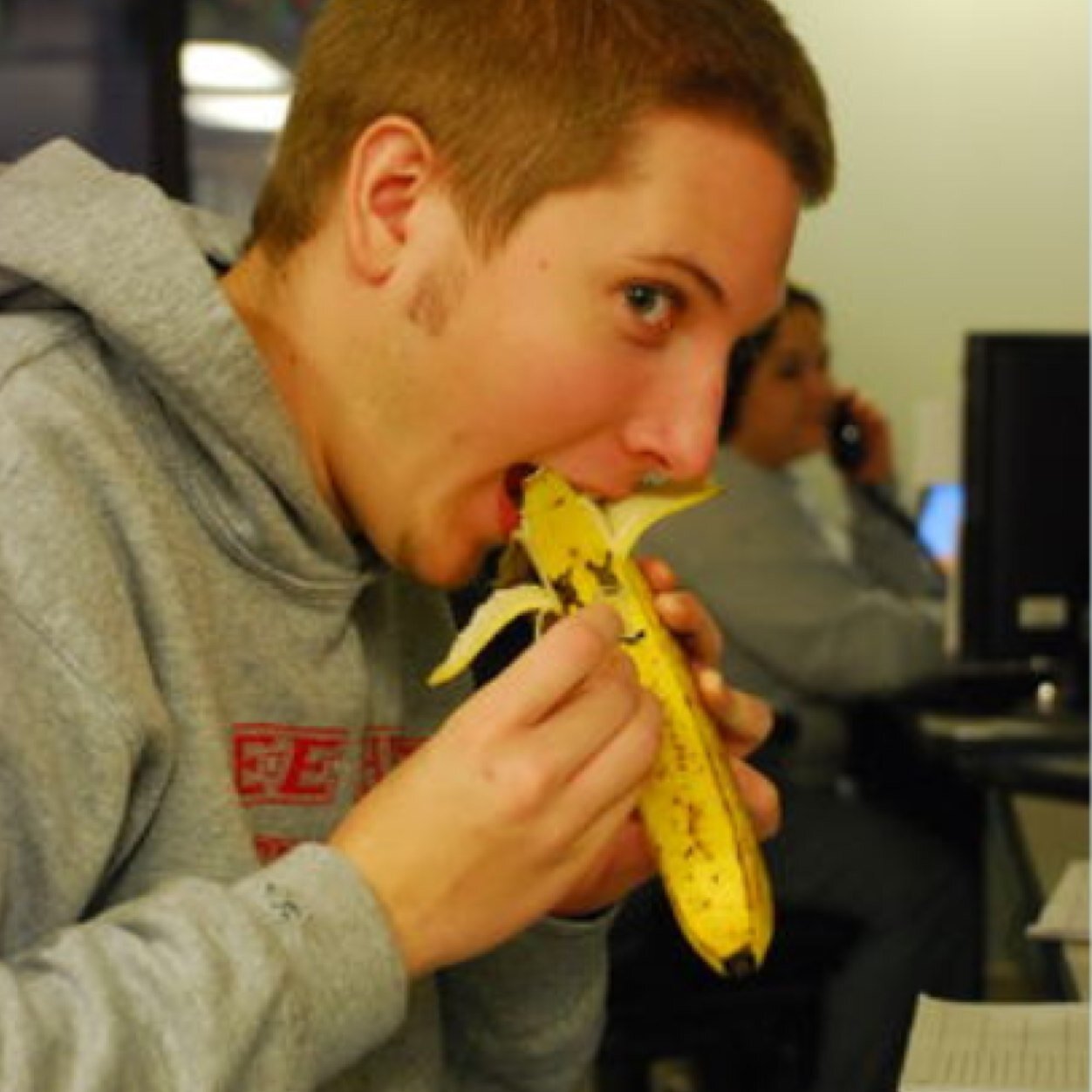 People at Stockton eating.