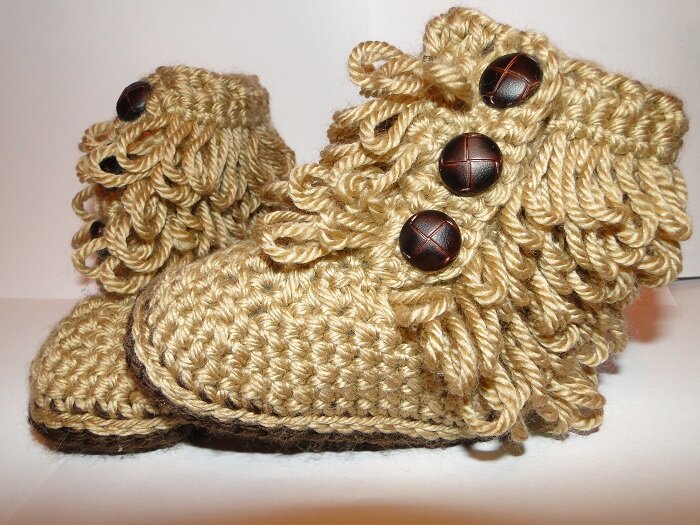 Specializing in handmade crochet booties, scarves, fraternity/sorority scarves etc.