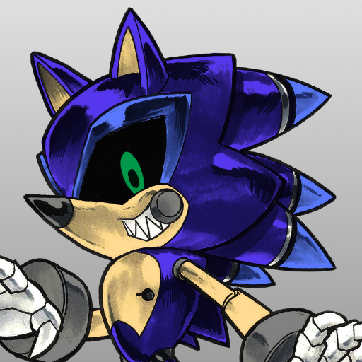Hey! I'm the first Robot Sonic, before Silver, Mecha, OR Metal! I clawed my way back to the surface so I can make that blue dork PAY! #SonicTwitter