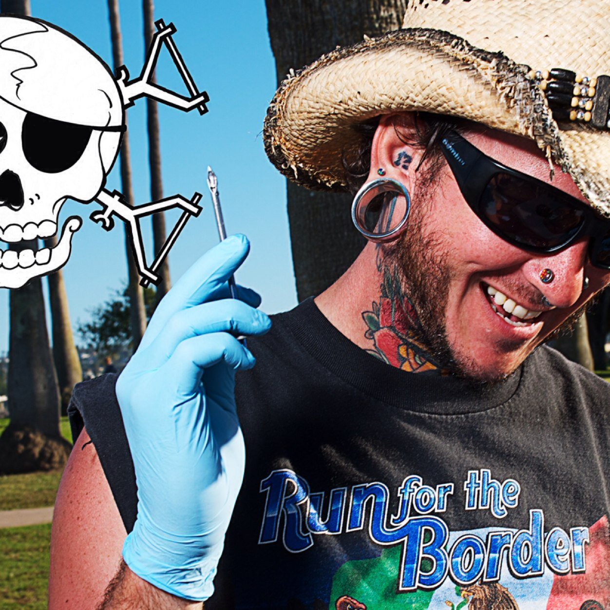 Just a crazed country rebel thats drifting state to state.
