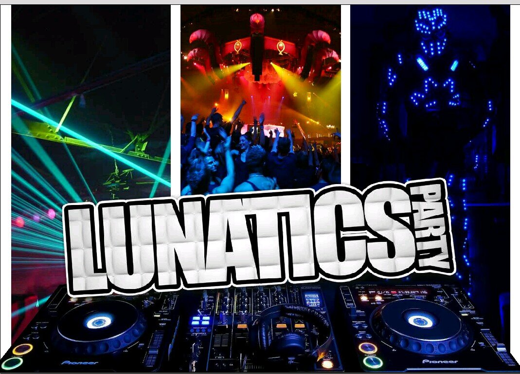 LunaticsParty's profile picture. Fiesta Internacional de Música Electrónica // International Electronic Dance Music Party // info@lunaticsparty.com