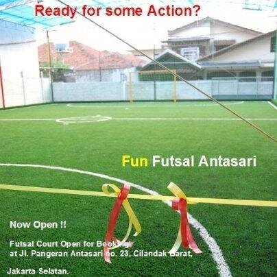 FunFutsal23's profile picture. Healthy & Fun Futsal!.. @ Jl. Pangeran Antasari no. 23, Cilandak Barat, Jakarta Selatan.. For reservation call: 081282083332 .. See you on the court!