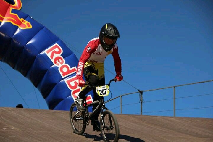 Latvian BMX athlete. #207