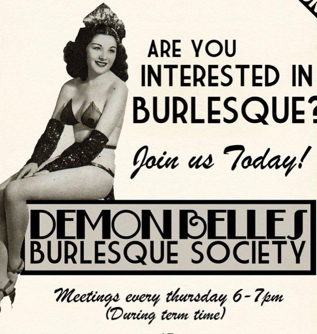 DemonBelles's profile picture. Demon Belles Burlesque, formed in 2007 at DMU hold regular shows in Leicester. There's also meetings, workshops and socials as part of the group. Come join us!