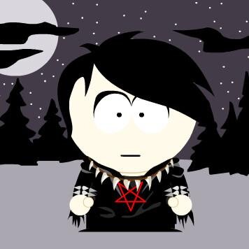 hi i'm michael i'm 14 years old and i'm a gothic . so..