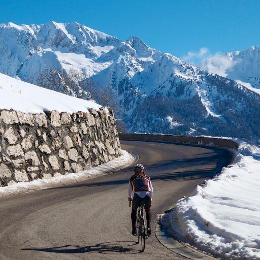 Loves Cycling in the Alps