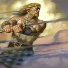 Mythical Irish Warrior