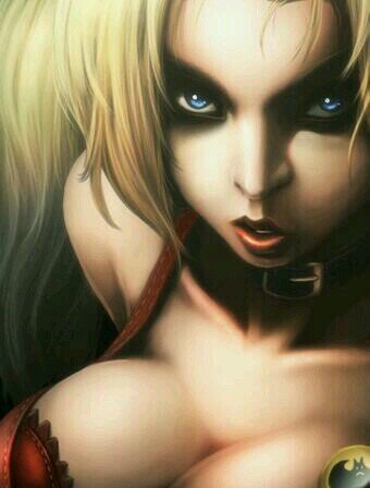 The one and only Harley Quinn at your service, dont cha just want to rev up ya harley, heh.