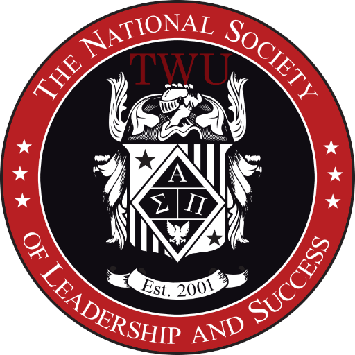 Texas Woman's University National Society of Leadership and Success   Est. 2009.  Instagram: @NSLSTWU