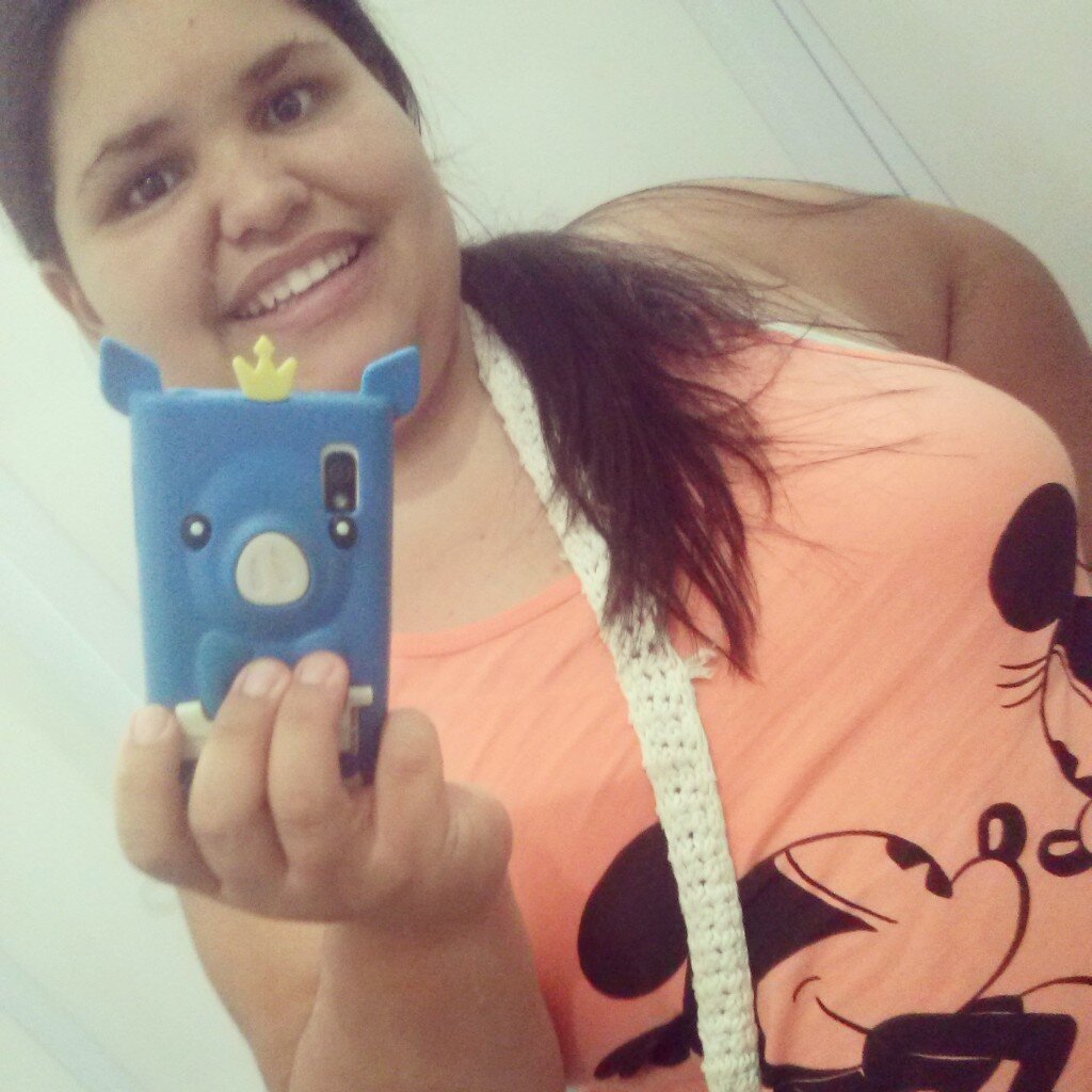 eu sou feliz sorridente