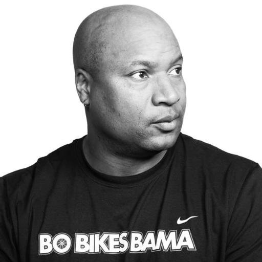 Former two-sport athlete donating his time to help rebuild Alabama after the devastating tornadoes. @BoBikesBama 4.27.24