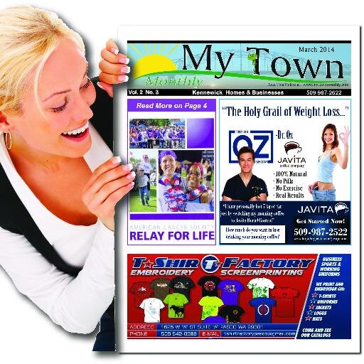 Mytownmonthly's profile picture. Watch your business GROW.  Direct Mail publication to the Business and Home Owners in your TOWN. Every Month, Free to Recipient. $$$ in your HANDS.