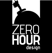 ZeroHour Design strives to get you noticed, all the while flexing our muscular intellect  to find new and better ways for you to reach your audience.