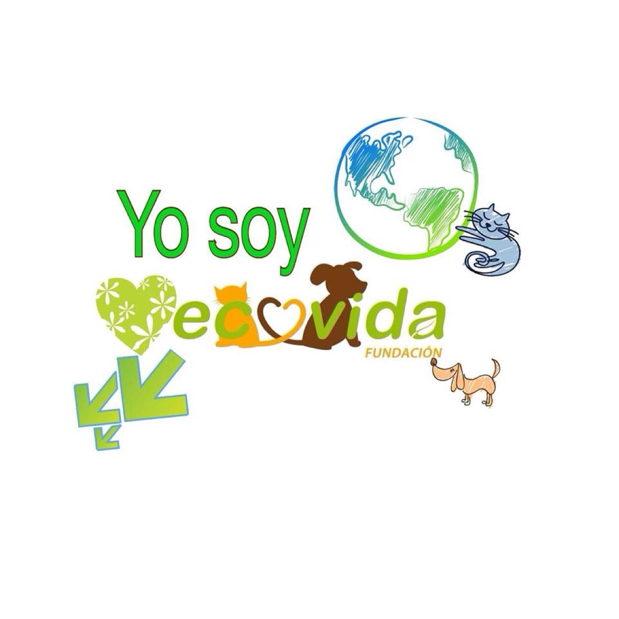 Ecovida, es una fundación sin animo de lucro que se caracteriza por Rescatar, Recuperar y Dar en Adopción a peluditos callejeros, Marcando la Diferencia!!!!!